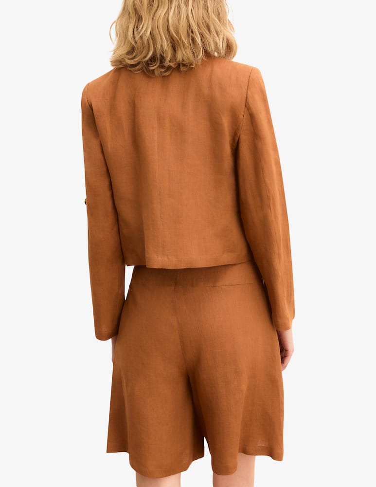 rinascente EMME Blazer corto in lino Emme x Rinascente