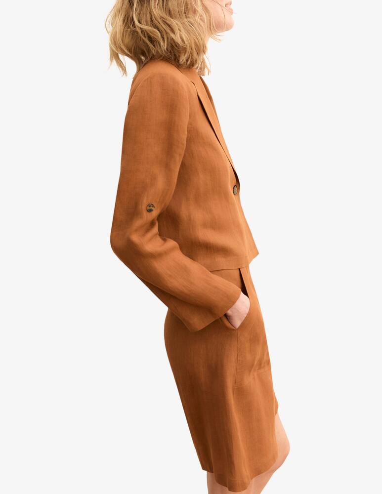 rinascente EMME Linen tailored shorts Emme x Rinascente