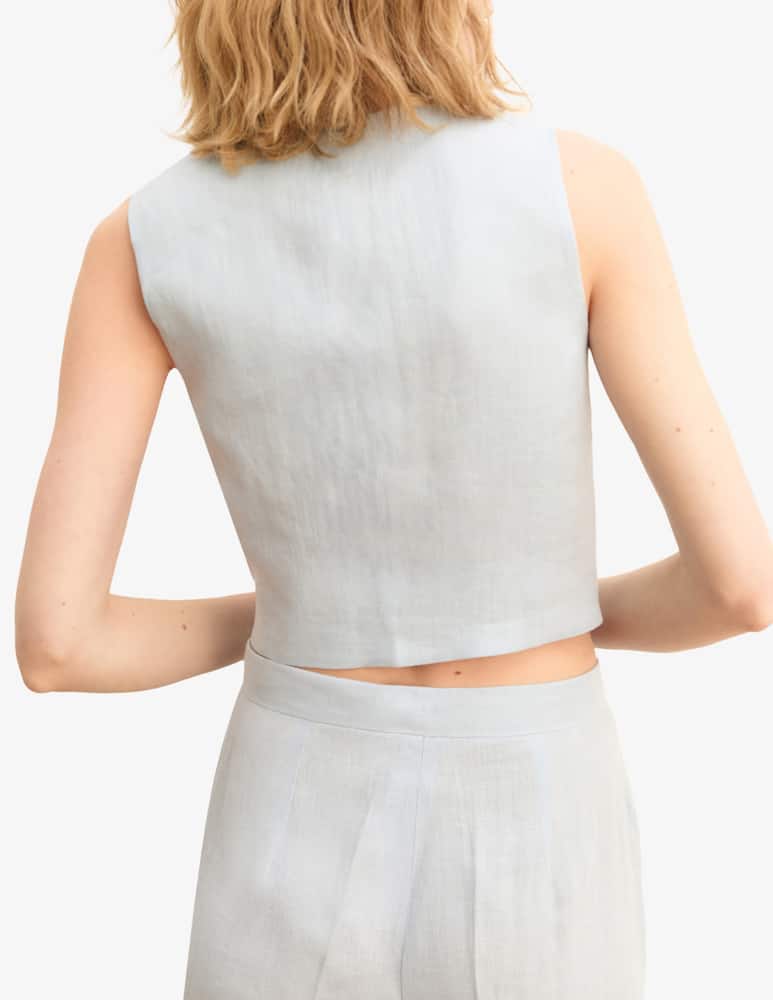 rinascente EMME Gilet in lino Emme x Rinascente