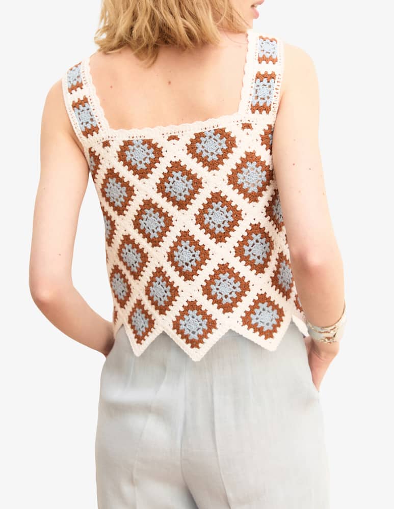 EMME Crochet knit top Emme x Rinascente - picture 3 EMME Crochet knit top Emme x Rinascente - picture 3