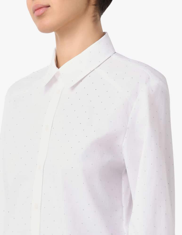 EMME Camicia strass rigata EMMLIUTI - immagine 4 EMME Camicia strass rigata EMMLIUTI - immagine 4