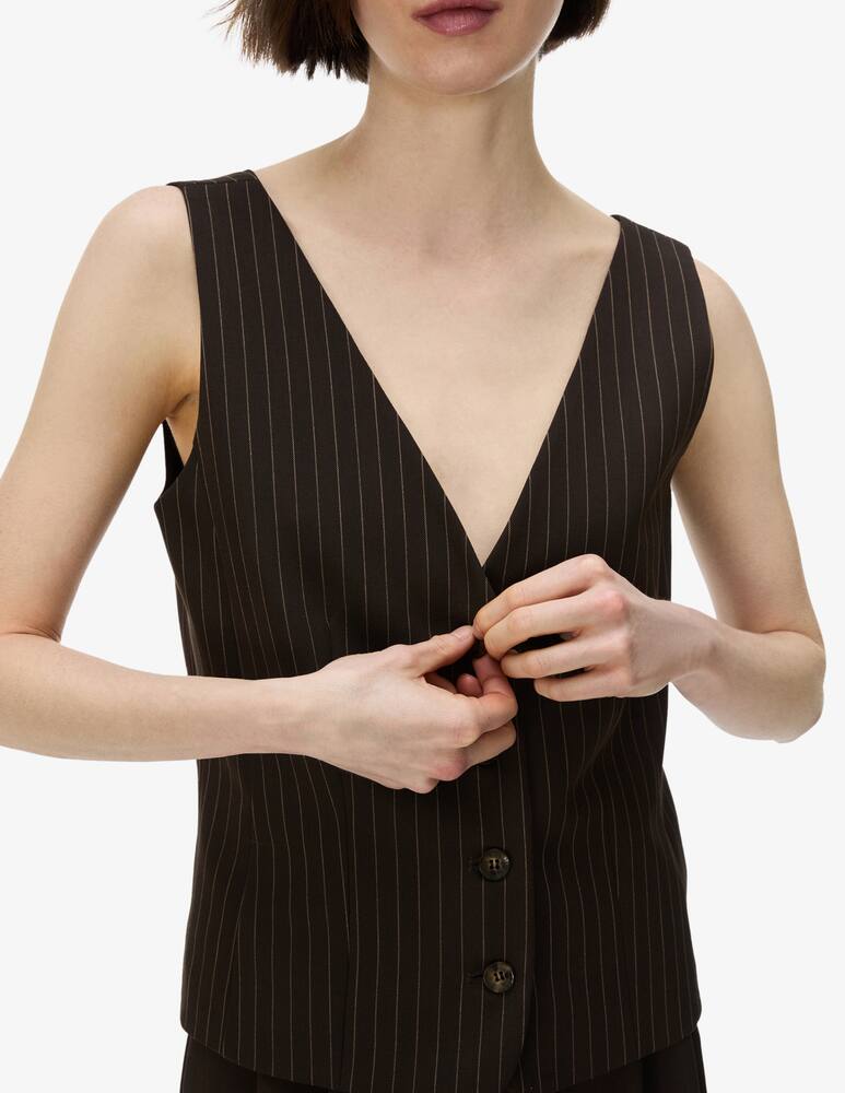 rinascente iBlues Pinstripe waistcoat