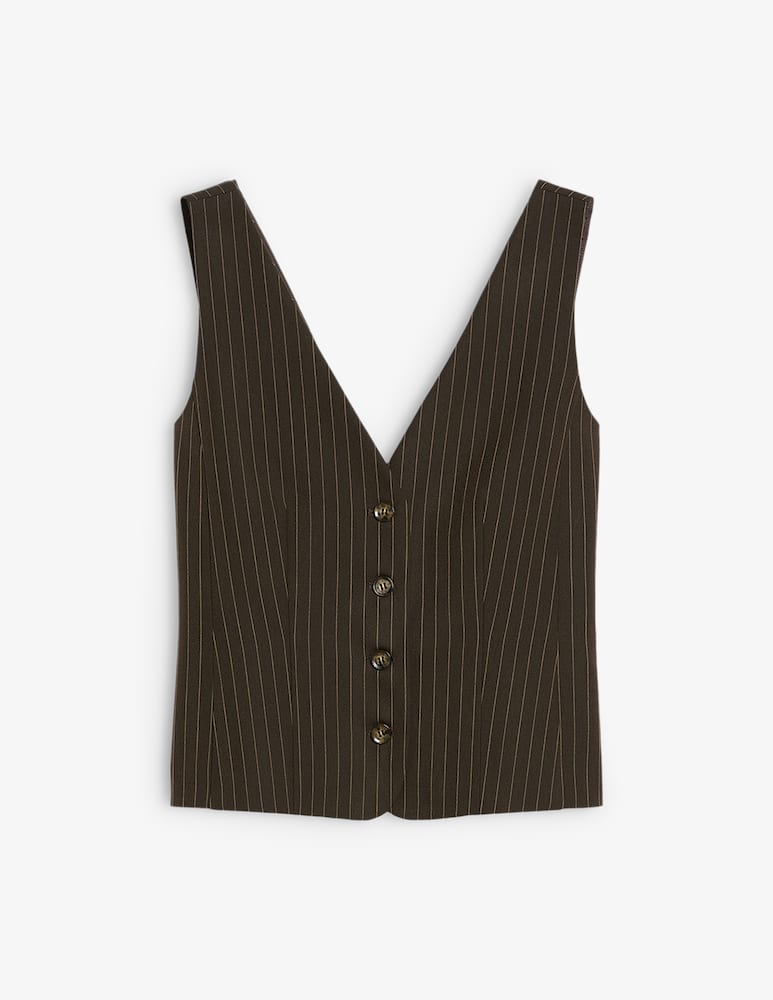 iBlues Gilet gessato con bottoni - immagine 6 iBlues Gilet gessato con bottoni - immagine 6