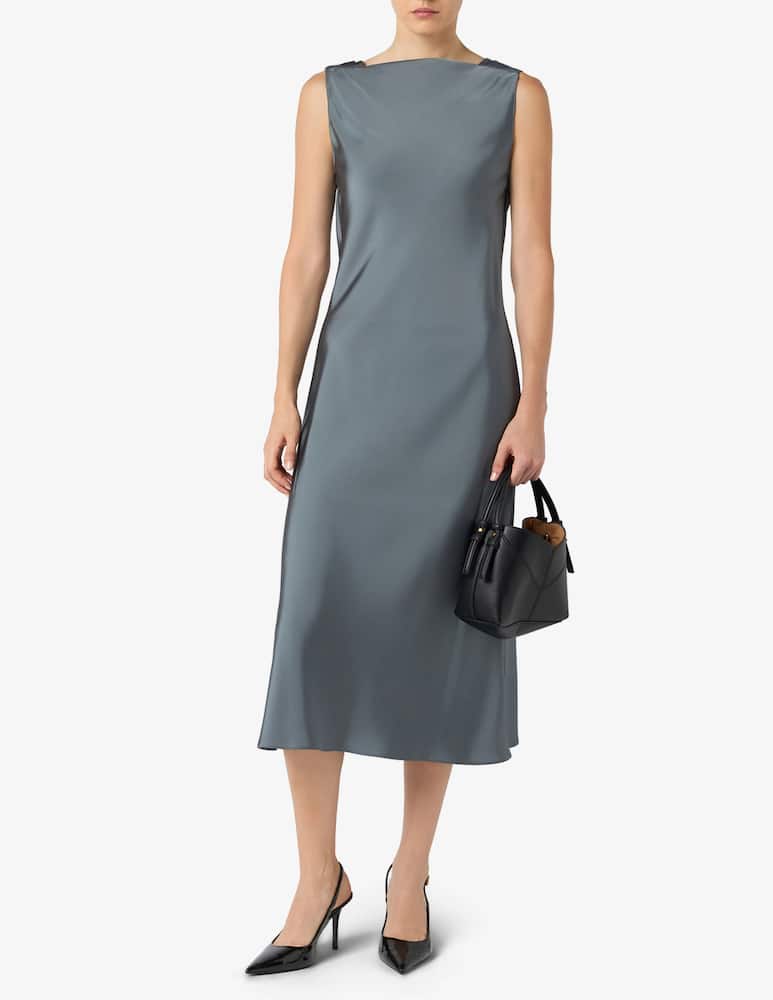 rinascente iBlues Satin long dress