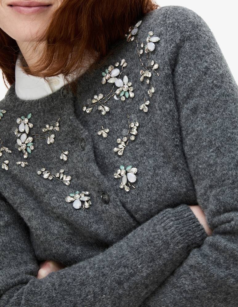 rinascente iBlues Alpaca embellished cardigan