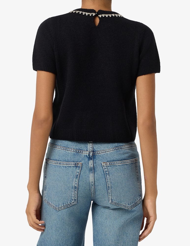 rinascente iBlues Jeweled knit t-shirt