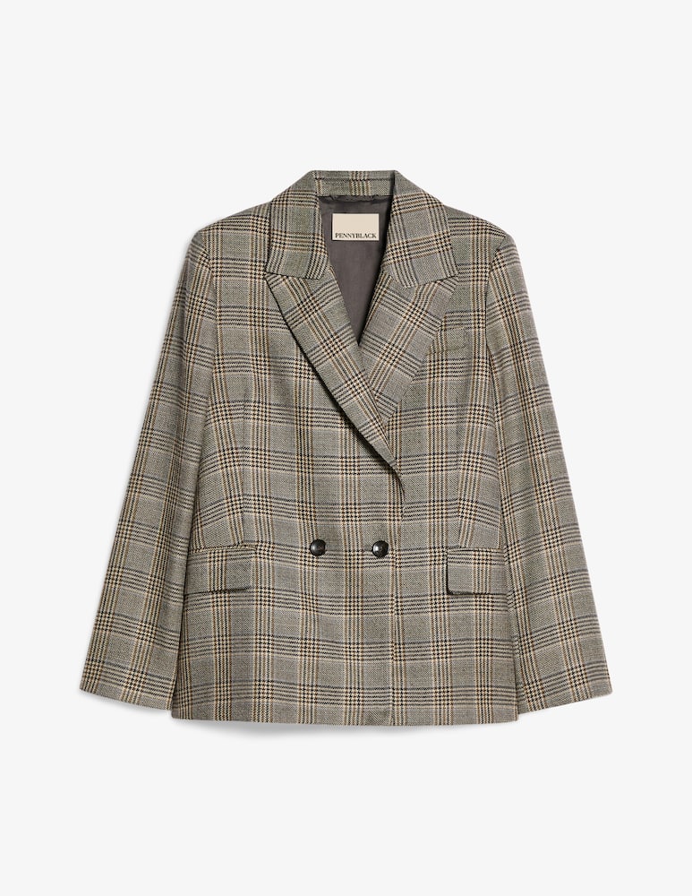 PENNYBLACK Blazer doppiopetto Principe di Galles - immagine 1 PENNYBLACK Blazer doppiopetto Principe di Galles - immagine 1