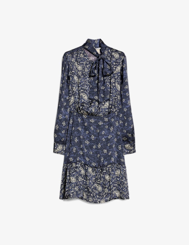 rinascente PENNYBLACK Patterned bow midi dress