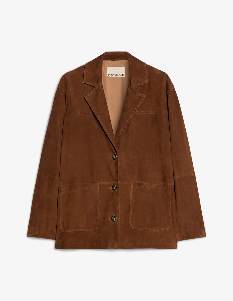rinascente PENNYBLACK Suede blazer jacket