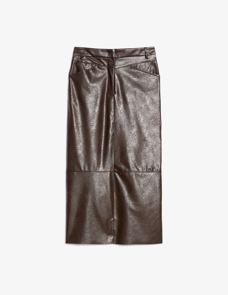 rinascente PENNYBLACK Gonna midi in finta pelle