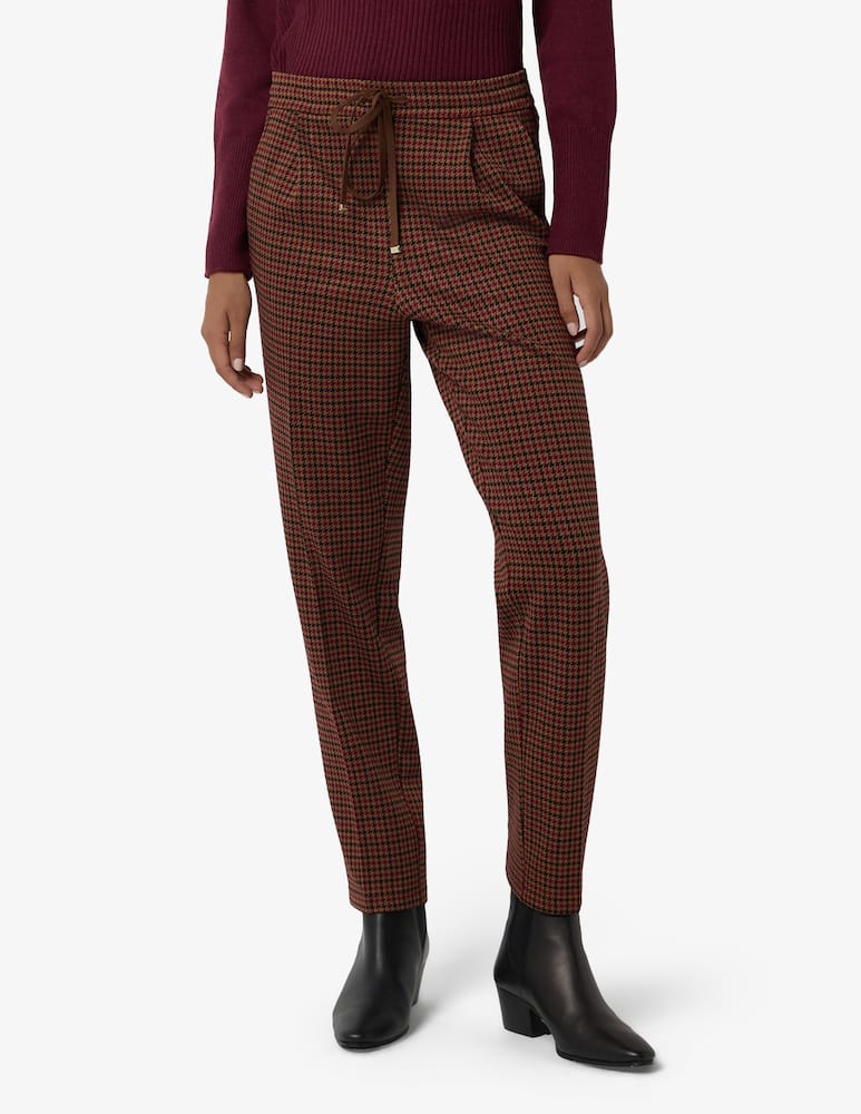 rinascente PENNYBLACK Pantaloni pied-de-poule con coulisse