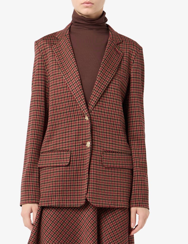 rinascente PENNYBLACK Blazer pied de poule monopetto