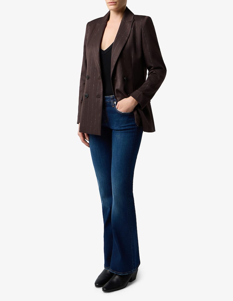 EMME Pinstripe lurex blazer - picture 2