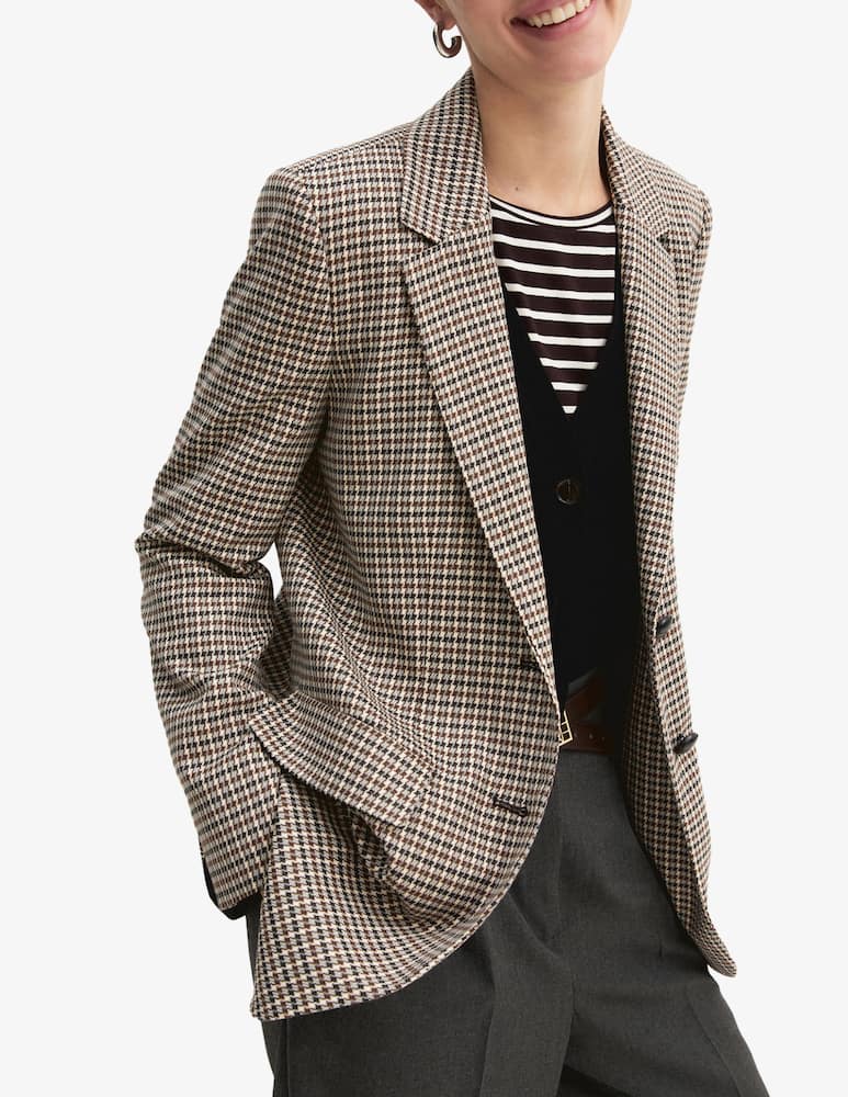 EMME Checked blazer over - picture 1