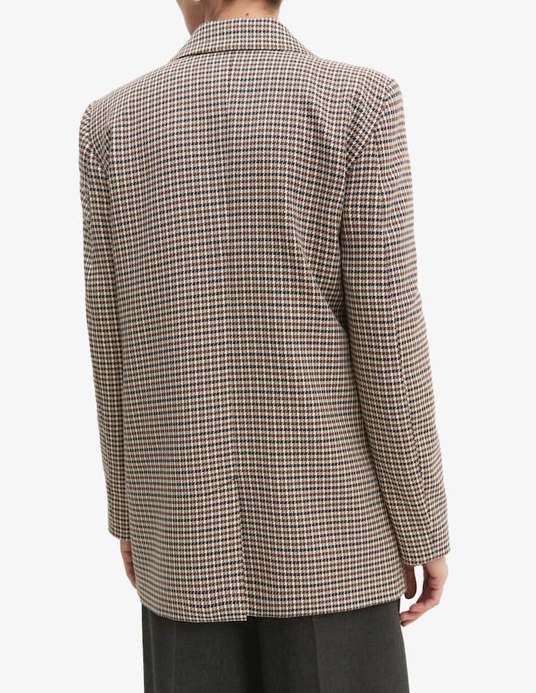 EMME Checked blazer over - picture 3