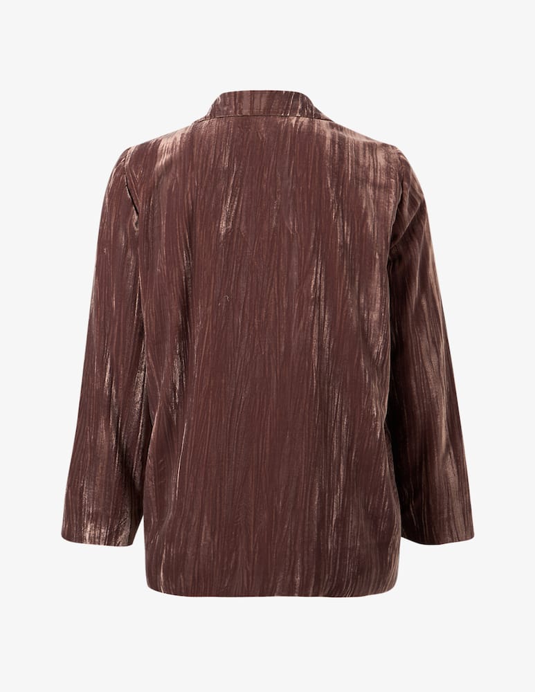 rinascente EMME Blazer in velluto crinkle EMMBARUFFA
