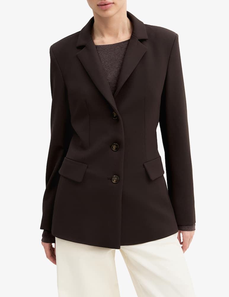 rinascente EMME Fitted three-button blazer
