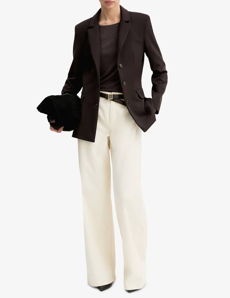 rinascente EMME Fitted three-button blazer