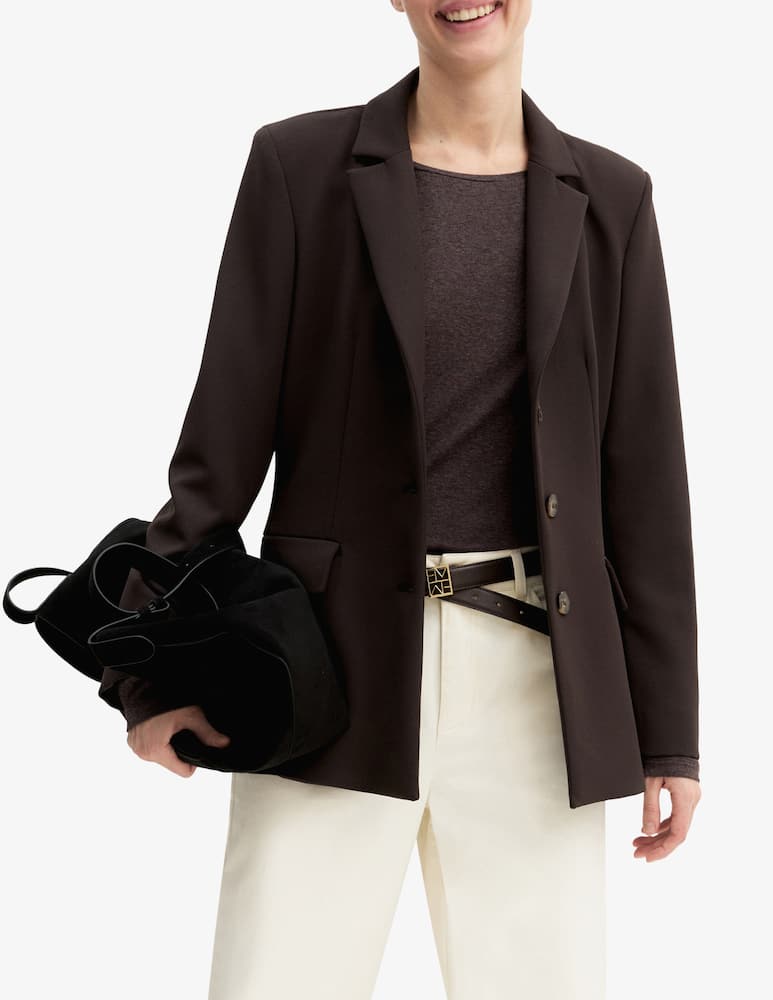 rinascente EMME Fitted three-button blazer