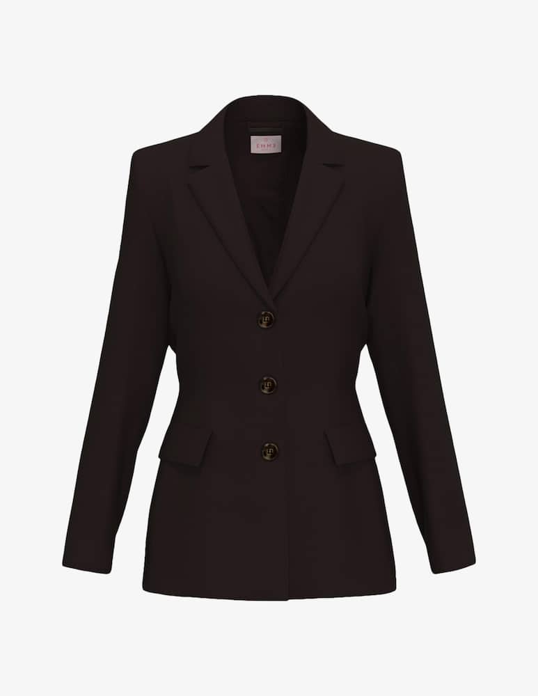 rinascente EMME Fitted three-button blazer