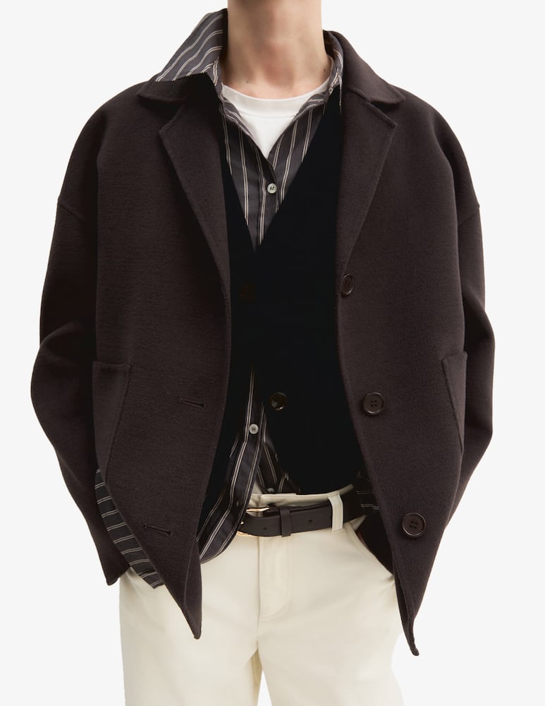 rinascente EMME Double-breasted lapel coat