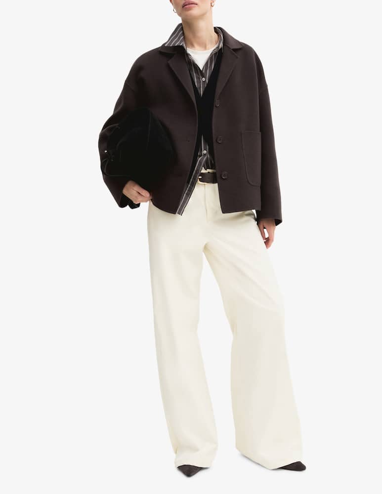 rinascente EMME Double-breasted lapel coat