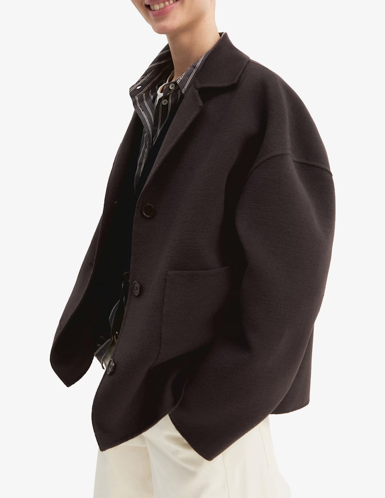 rinascente EMME Double-breasted lapel coat