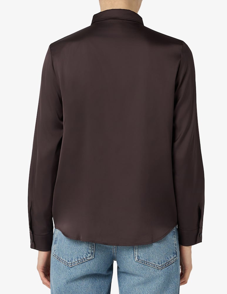 EMME Classic satin shirt - picture 3 EMME Classic satin shirt - picture 3