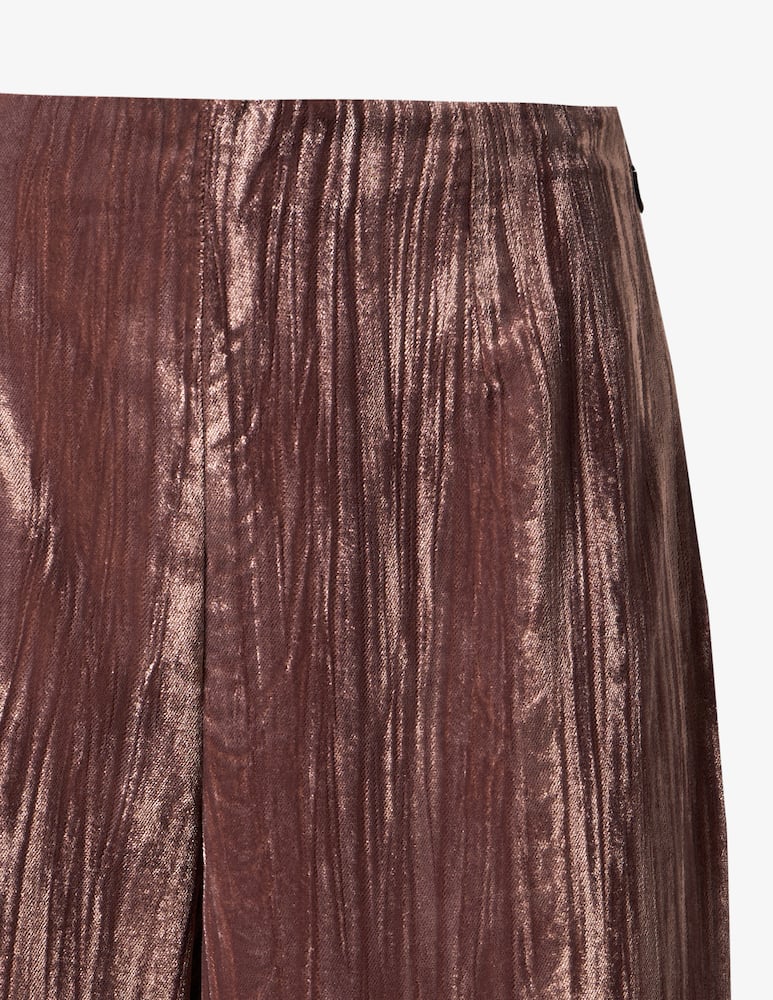 EMME Pantaloni a gamba larga in velluto crincle EMMCRISMA - immagine 3 EMME Pantaloni a gamba larga in velluto crincle EMMCRISMA - immagine 3