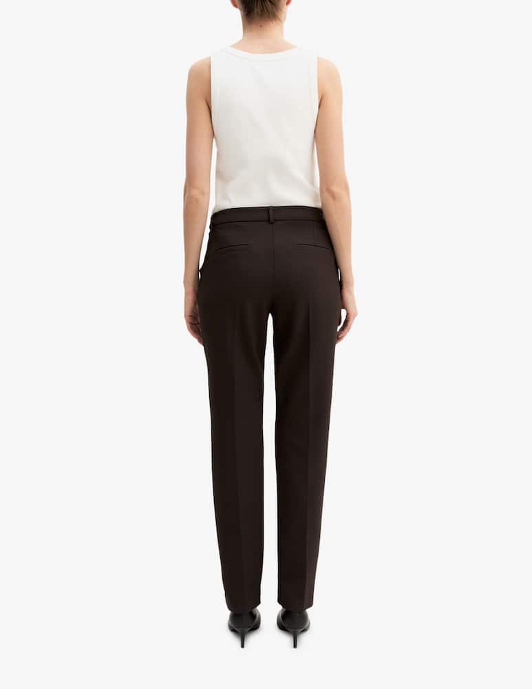 rinascente EMME Diagonal cigarette trousers