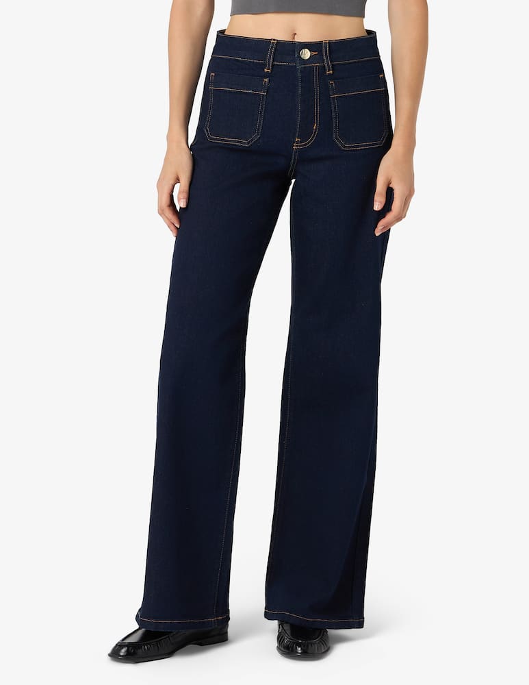 rinascente EMME Jeans palazzo con tasche frontali