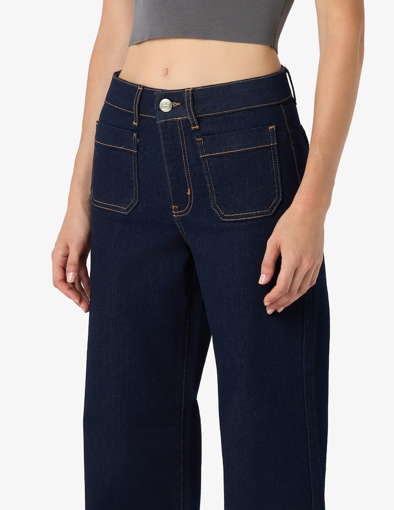 rinascente EMME Jeans palazzo con tasche frontali