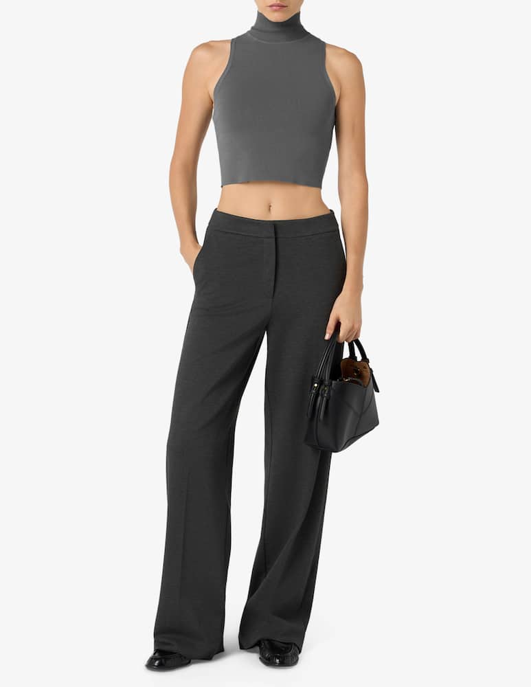 rinascente EMME Jersey palazzo trousers