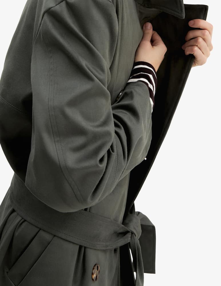 EMME Trench in finto camoscio - immagine 6 EMME Trench in finto camoscio - immagine 6