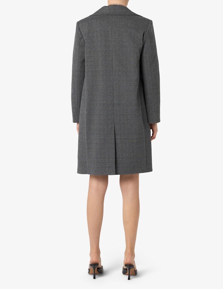 rinascente EMME Checked single-breasted coat