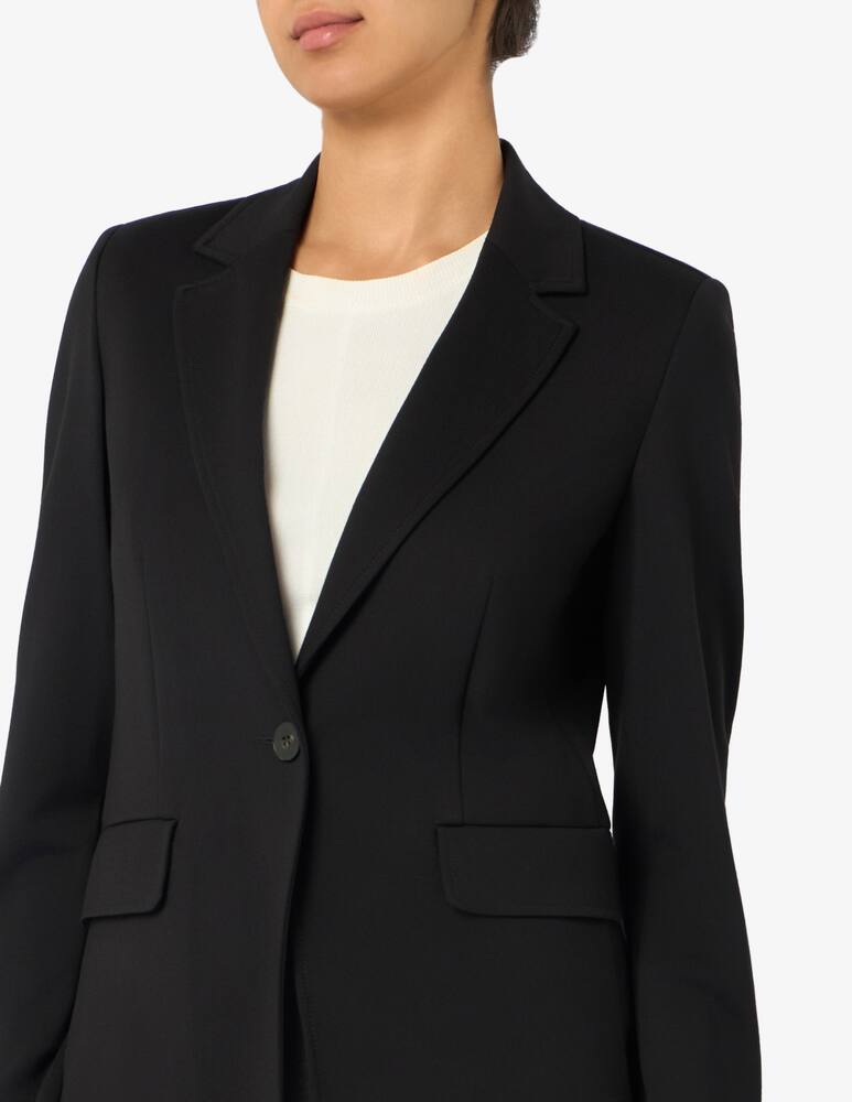 rinascente EMME Single-breasted jersey blazer