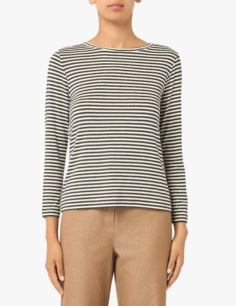 rinascente EMME Striped long-sleeve tee