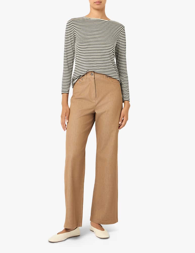 rinascente EMME Striped long-sleeve tee