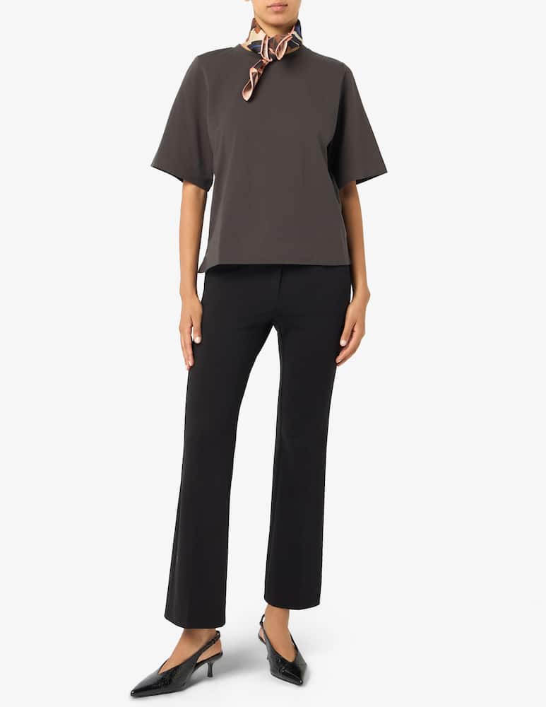 rinascente EMME T-shirt boxy con foularino