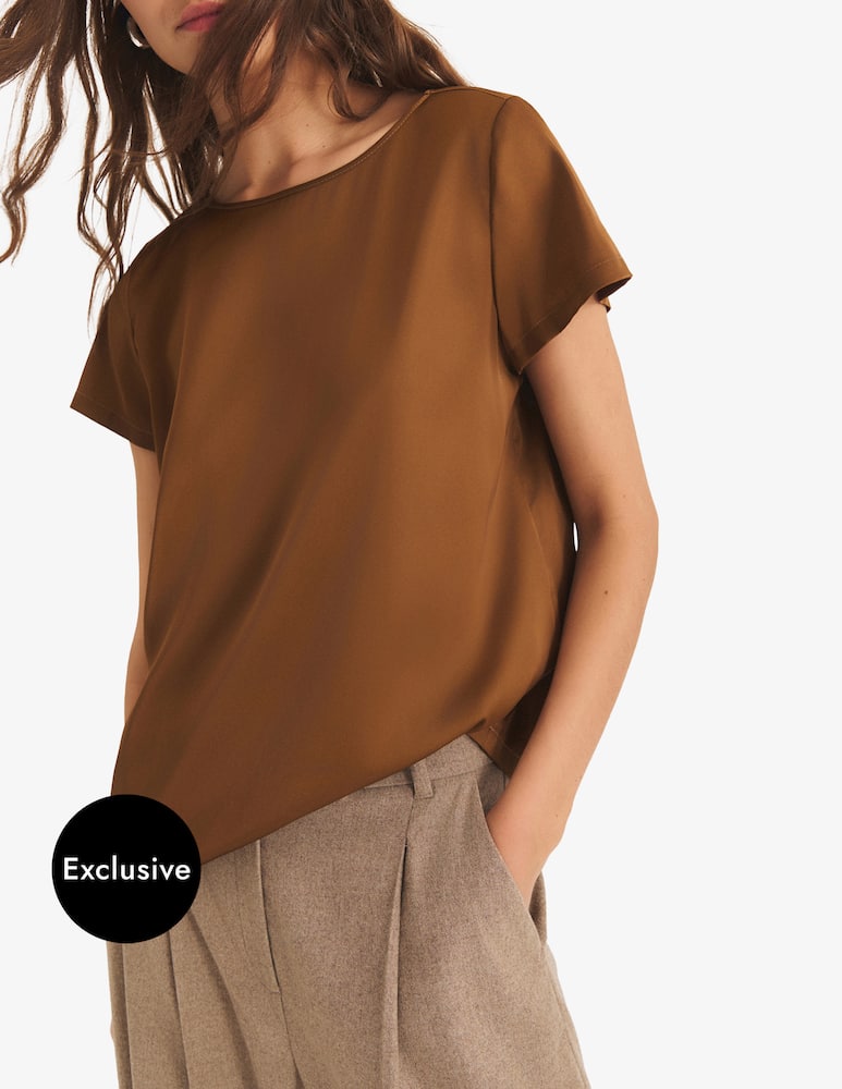rinascente EMME Blusa in raso Panteon Emme x Rinascente