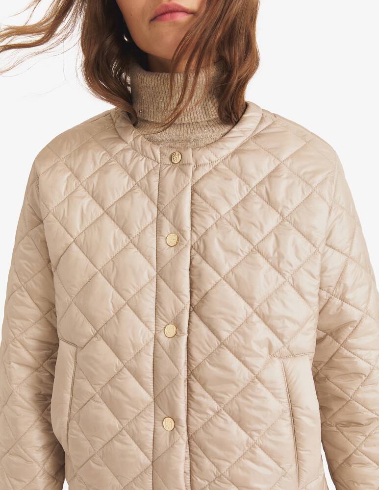 rinascente EMME Quilted hooded jacket Emme x Rinascente