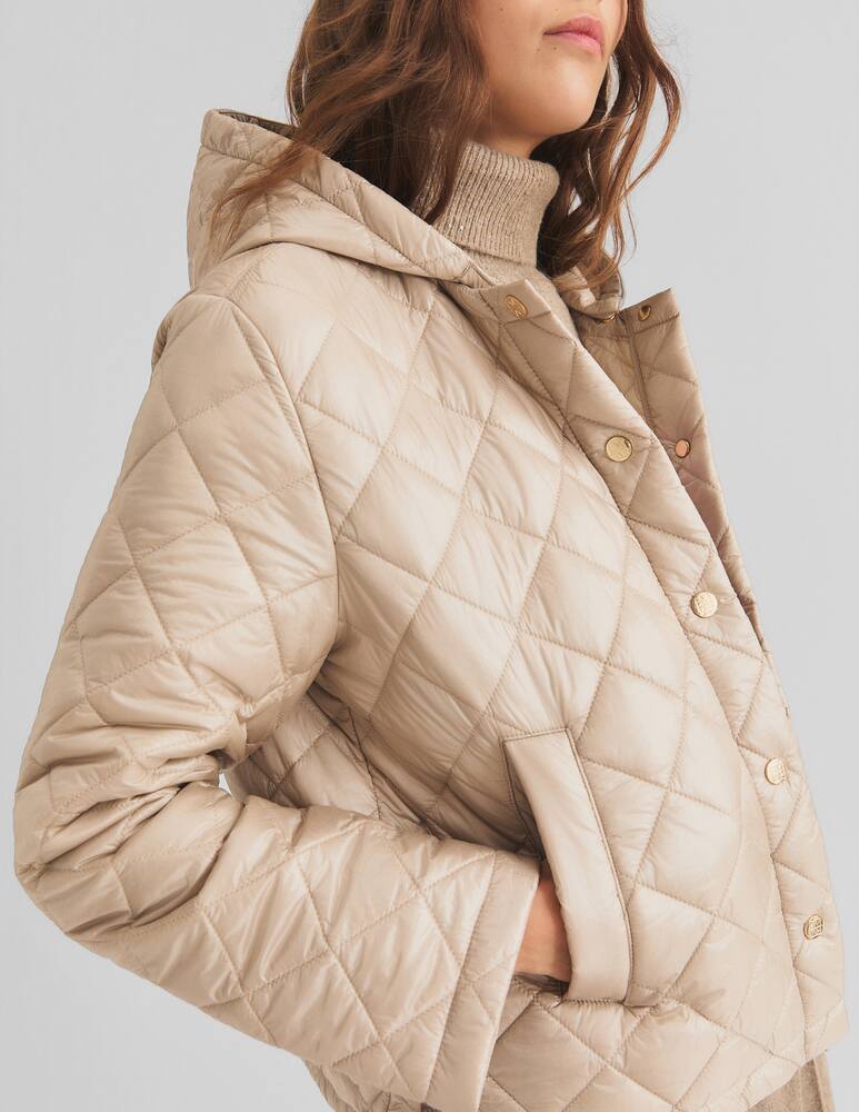 rinascente EMME Quilted hooded jacket Emme x Rinascente