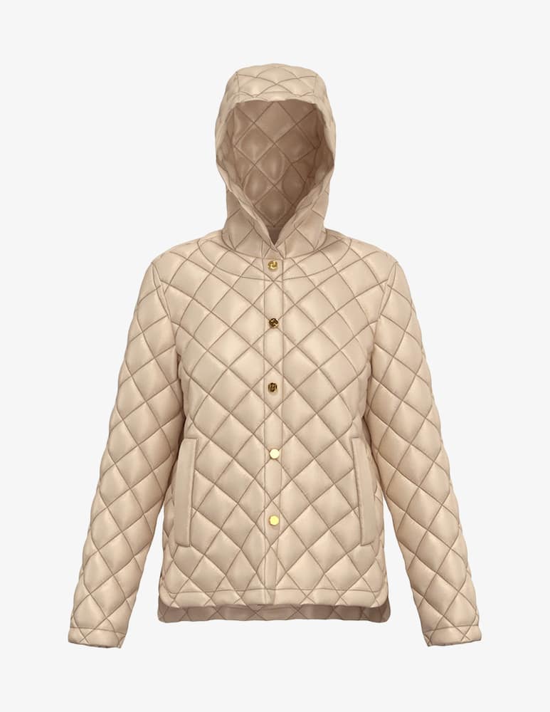 EMME Quilted hooded jacket Emme x Rinascente - picture 6 EMME Quilted hooded jacket Emme x Rinascente - picture 6