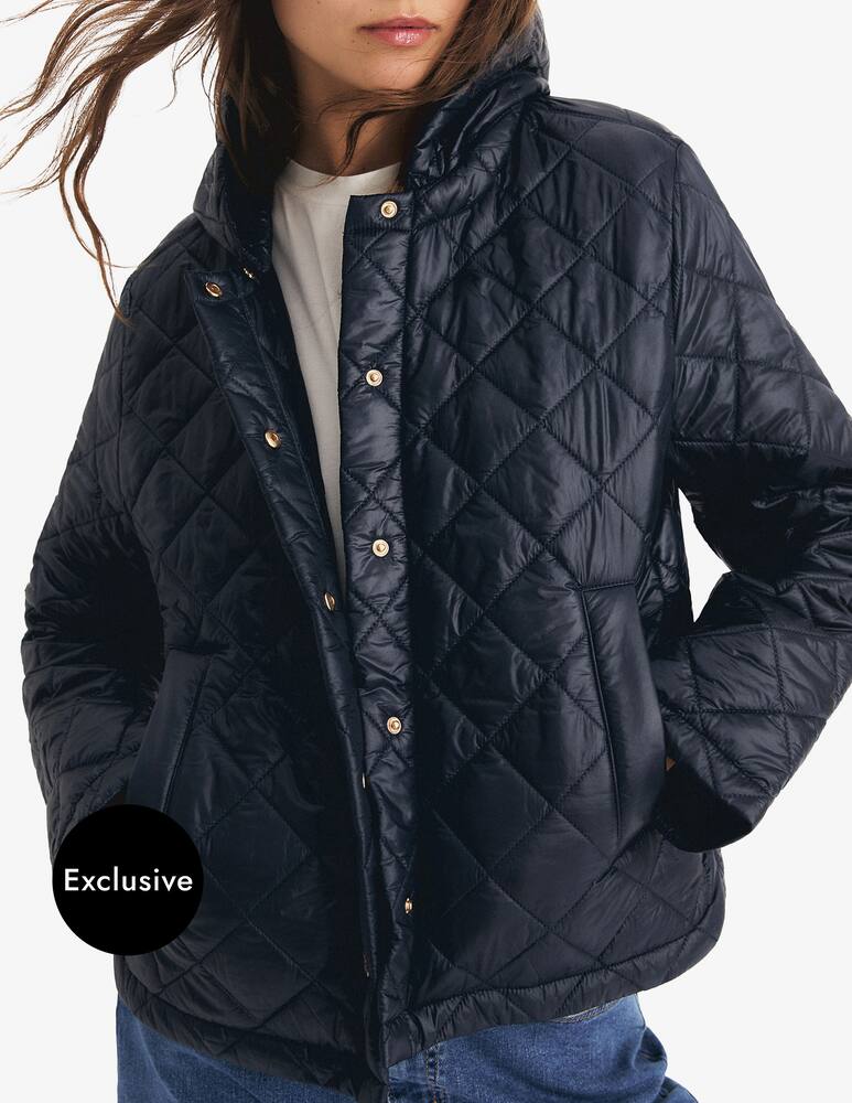 rinascente EMME Quilted hooded jacket Emme x Rinascente