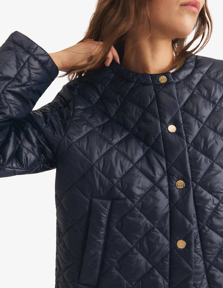 rinascente EMME Quilted hooded jacket Emme x Rinascente