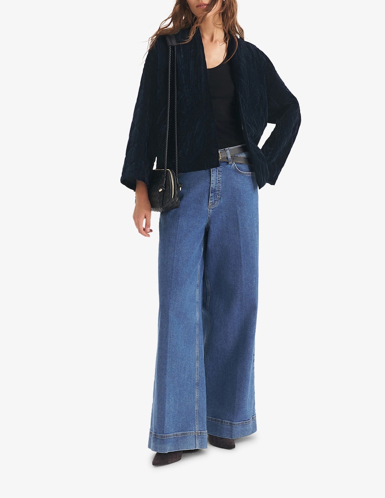 rinascente EMME Velvet quilted jacket