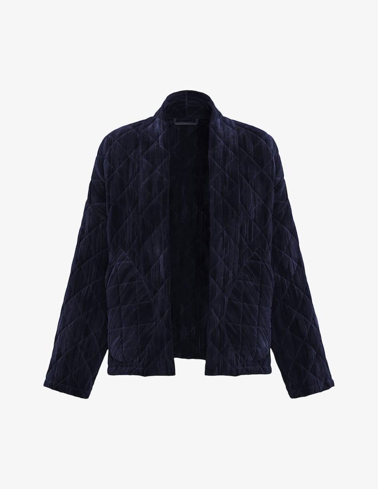 rinascente EMME Velvet quilted jacket