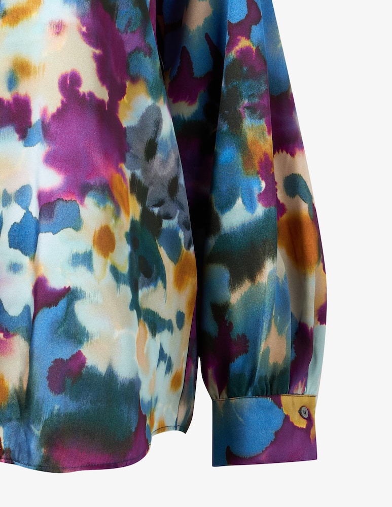 EMME Floral satin shirt EMMSPIGA Emme x Rinascente - picture 3 EMME Floral satin shirt EMMSPIGA Emme x Rinascente - picture 3