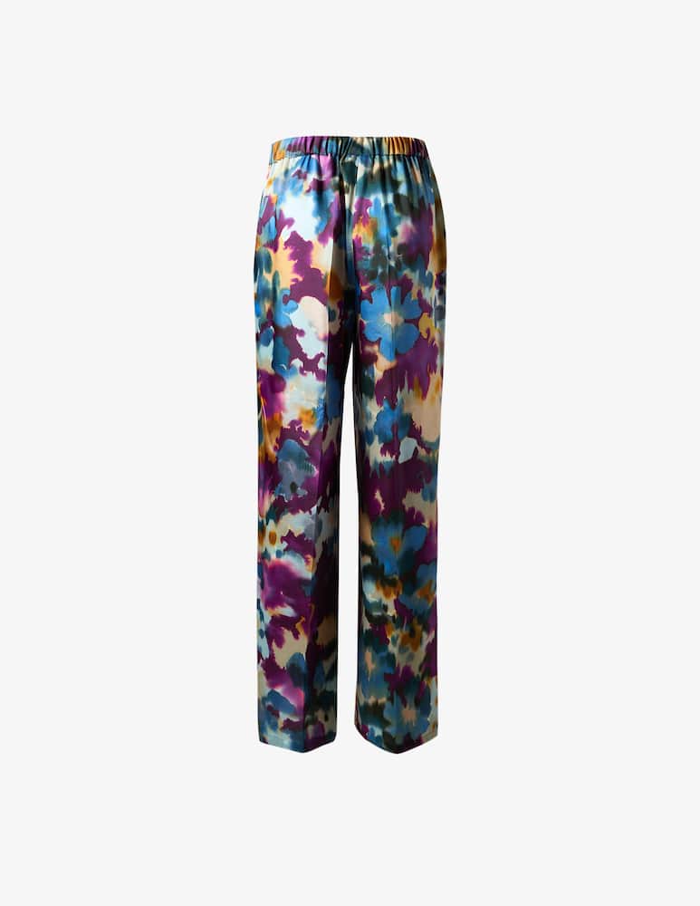 EMME Pantaloni palazzo a fiori EMMUNIGENO Emme x Rinascente - immagine 2 EMME Pantaloni palazzo a fiori EMMUNIGENO Emme x Rinascente - immagine 2