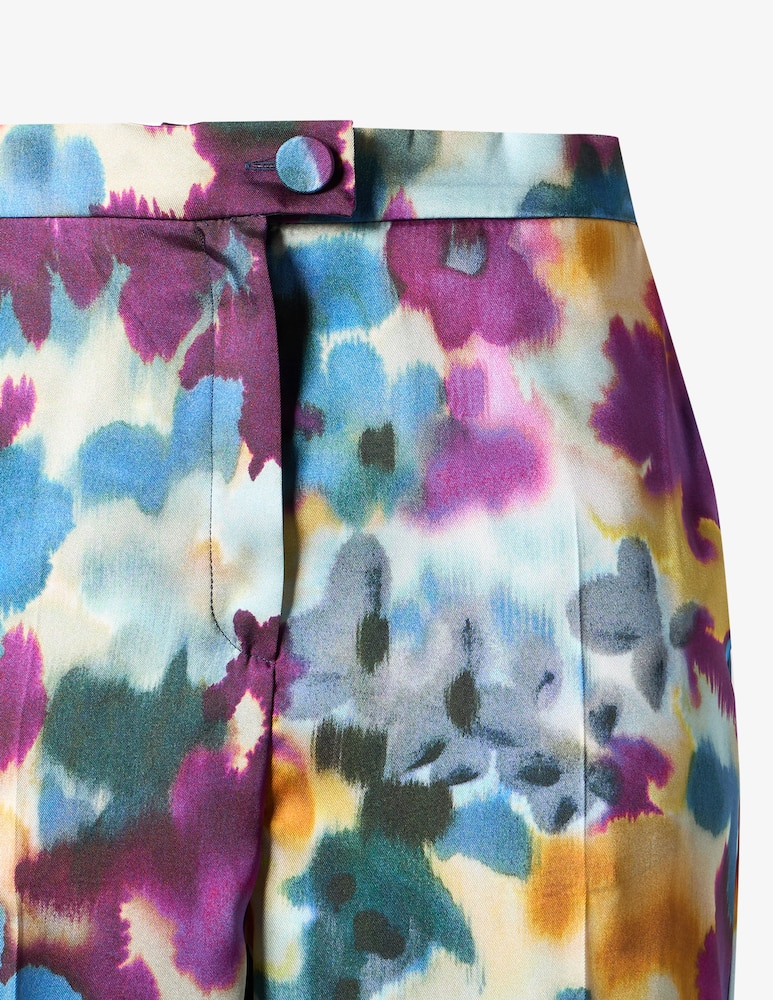 EMME Pantaloni palazzo a fiori EMMUNIGENO Emme x Rinascente - immagine 3 EMME Pantaloni palazzo a fiori EMMUNIGENO Emme x Rinascente - immagine 3